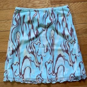Marbled Princess Polly Mini Skirt